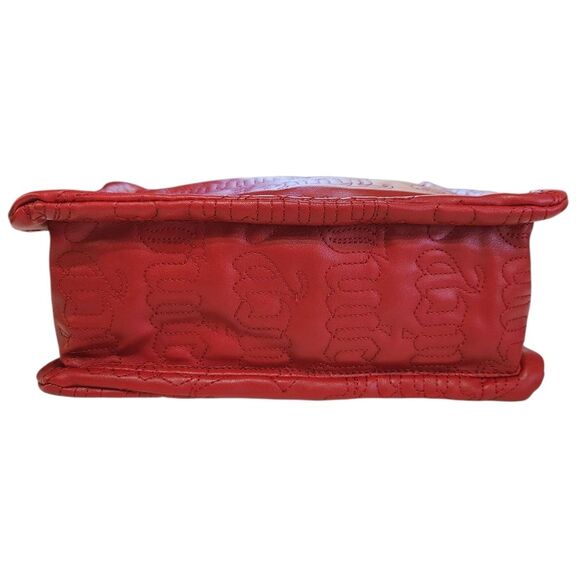 Juicy Couture Pink League Mini Tote Cool Red Handbag with Coin Purse NWT - Picture 6 of 11